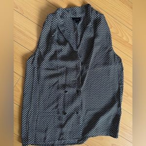 Who What Wear polka dot Blouse
